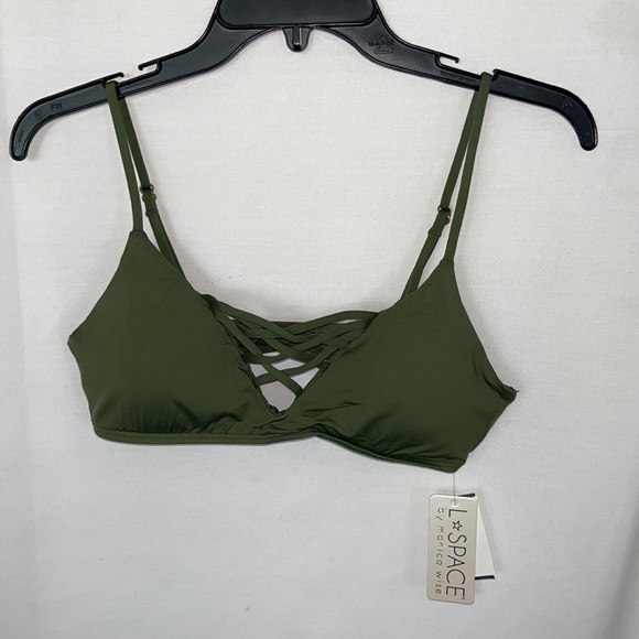 L*SPACE JAIME BIKINI TOP Sz L - Picture 2 of 7